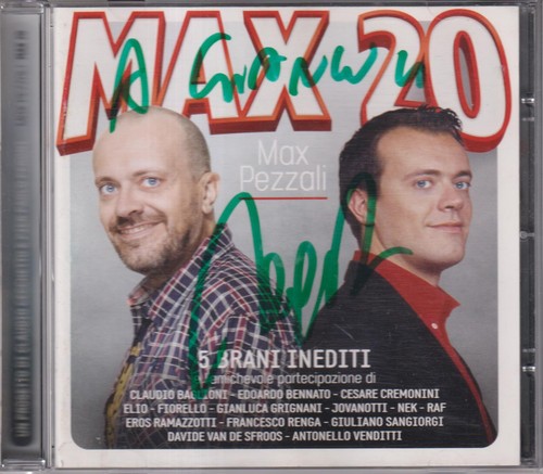 Max pezzali raro cd con - max,