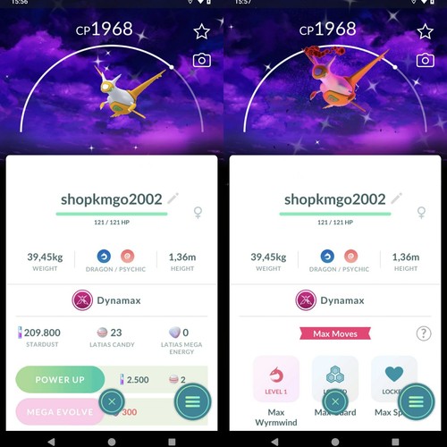 Pokémon shiny dynamax latias - shiny,