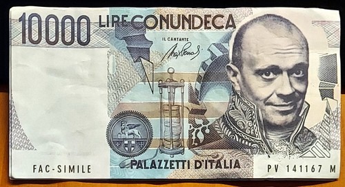 Banconota deca max 20 - 20, live