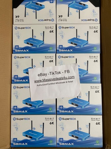 Superbox max pack nuovi - 20,